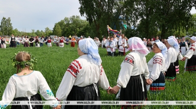 Jurauski Karahod spring rite performed in Pogost village