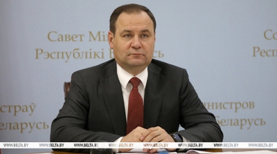 Belarusian PM headed to Armenia on working visit