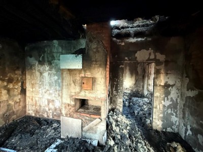 Тревога в Добрушском районе: пожар в дачном доме