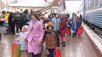 Children from Lugansk Region return home after recovery and rehabilitation in Belarus