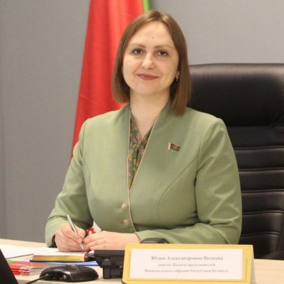 Депутат Палаты Представителей Национального собрания Республики Беларусь Волкова Юлия Александровна проведет личный прием граждан и «прямую телефонную линию»