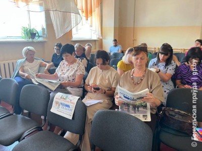 Семинар в Мозыре собрал специалистов по верстке и дизайну из районных печатных изданий